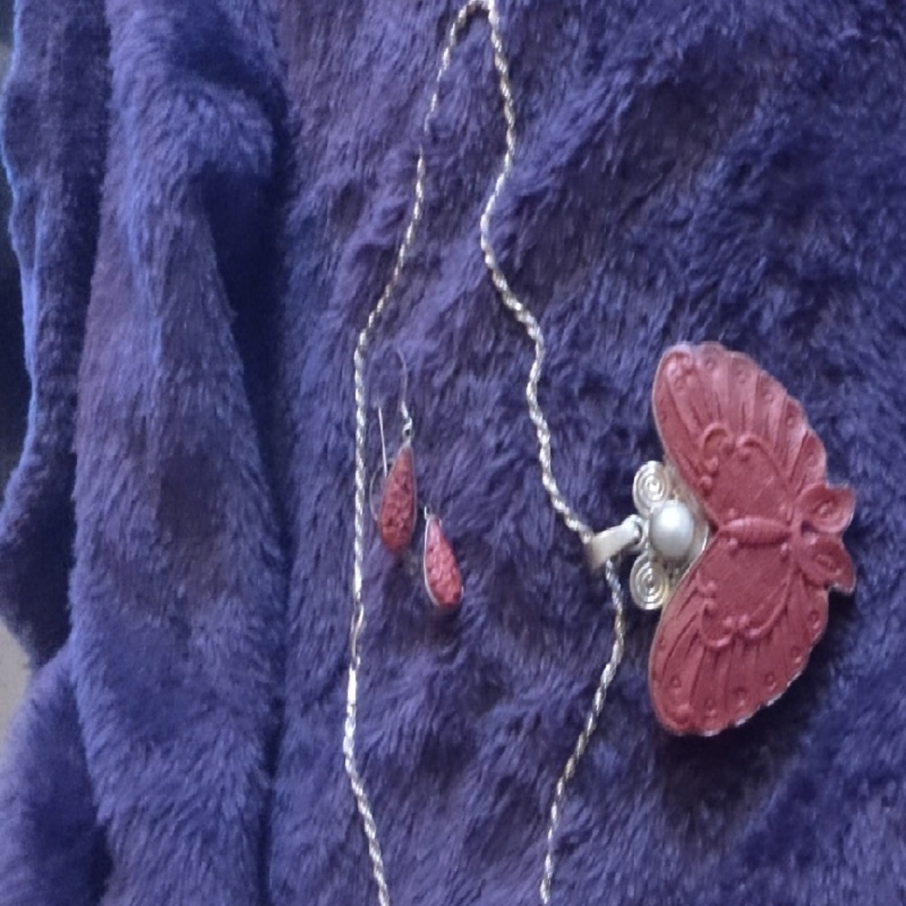 Elegant Sajen Signed Sterling Silver Set